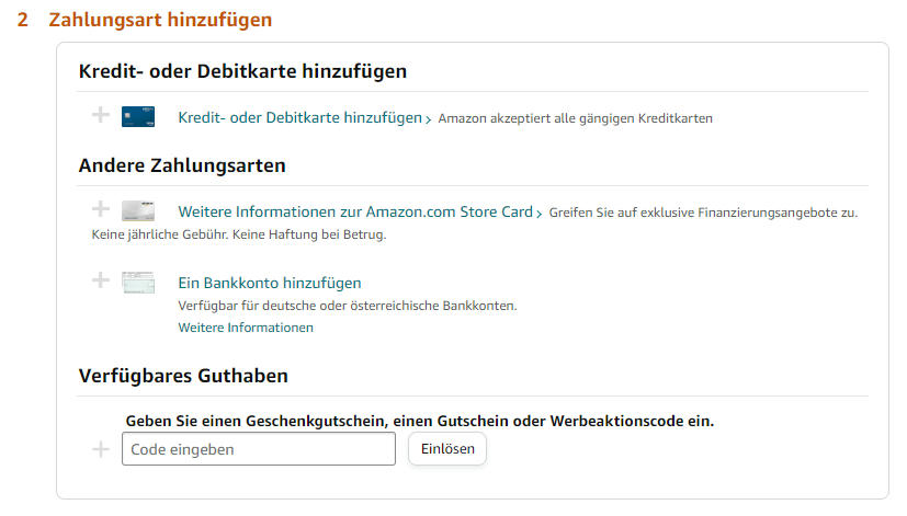 Auf Amazon.com (US) mit deutschem Bankkonto bestellen? - Off-Topic -  VB-Paradise 2.0 – Die große Visual-Basic- und .NET-Community